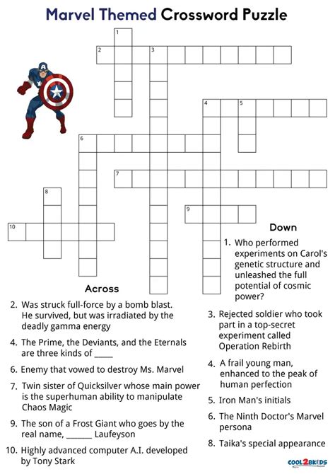 marvel crossword clue|free printable crossword puzzles marvel.